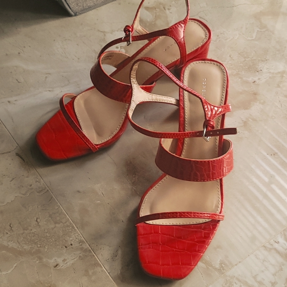Top Shop redish orange heels